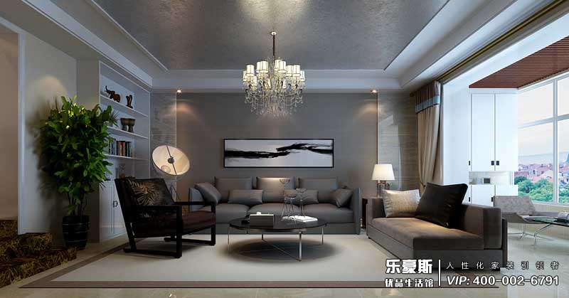 水榭花都160平米現(xiàn)代風(fēng)格裝修效果圖