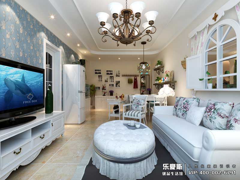 藍(lán)山國(guó)際田園風(fēng)格裝修