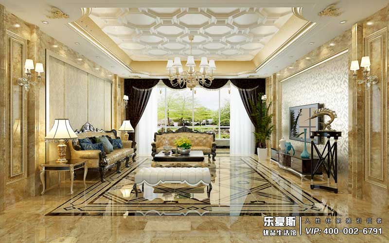 星河盛世350平米法式風(fēng)格裝修效果圖