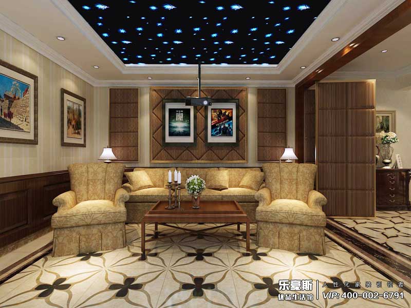 天下錦城300平米簡歐風(fēng)格裝修