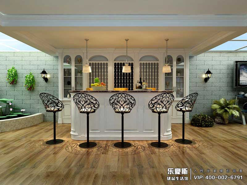 天下錦城300平米簡歐風(fēng)格裝修