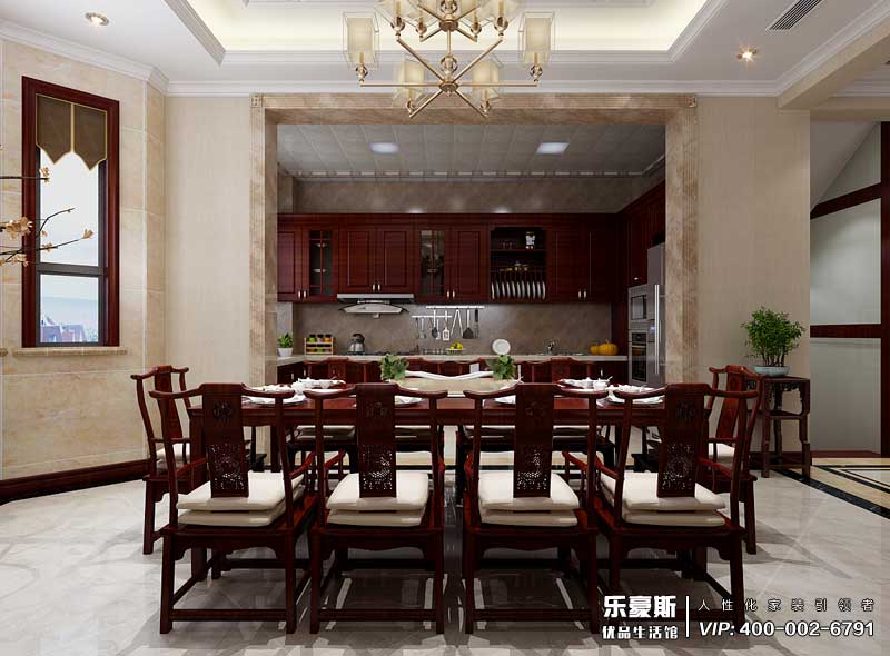 鑫界王府470平米混搭風(fēng)格裝修效果圖