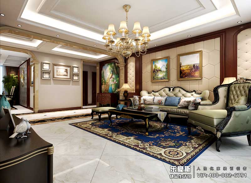 盛世御城裝修效果圖美式