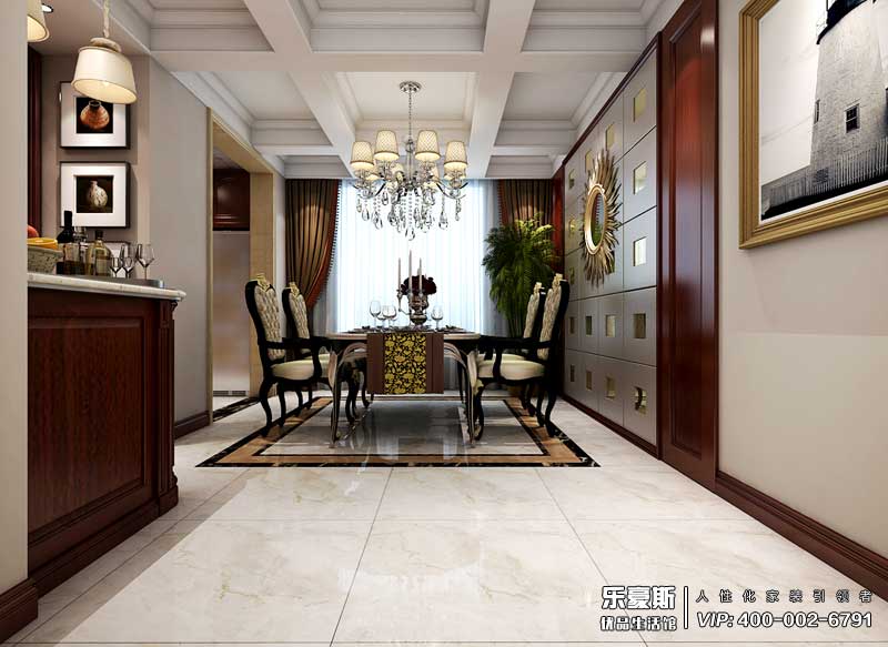 盛世御城裝修效果圖美式