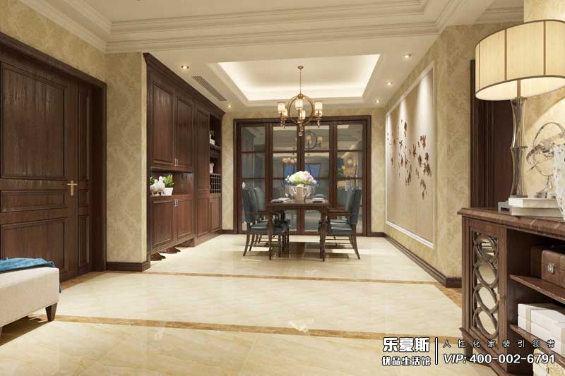 藍(lán)山國(guó)際美式風(fēng)格裝修設(shè)計(jì)