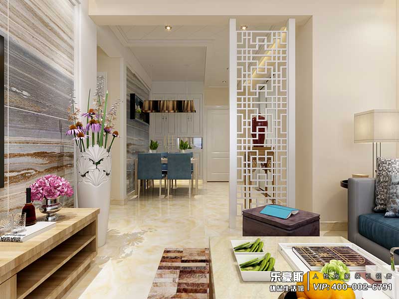 河北國際商會廣場現(xiàn)代簡約裝修效果圖