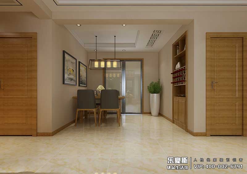 盛景八方簡中風格裝修效果圖