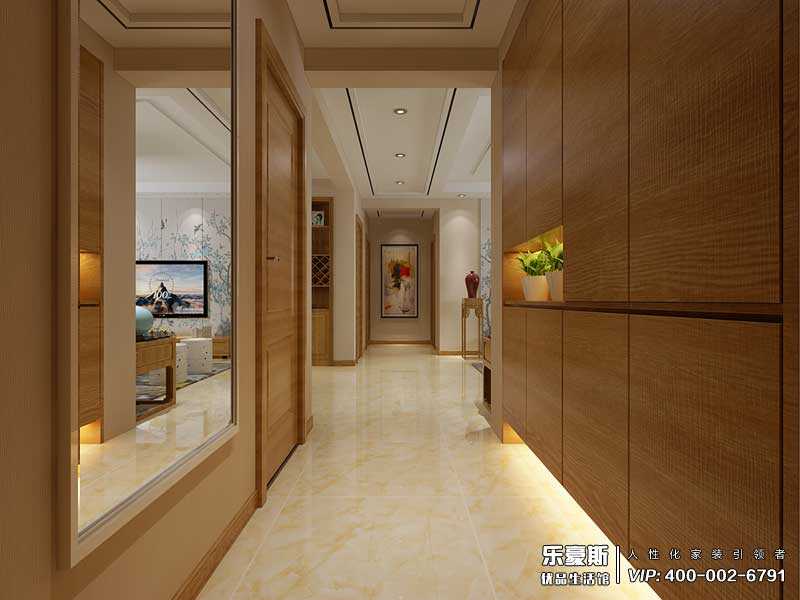 盛景八方簡中風格裝修效果圖