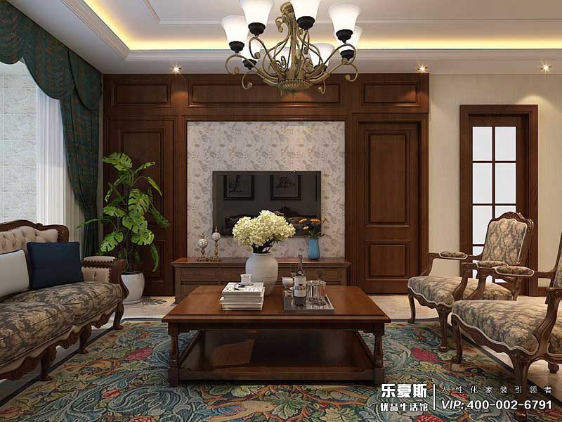 恒潤時(shí)代廣場美式風(fēng)格裝修