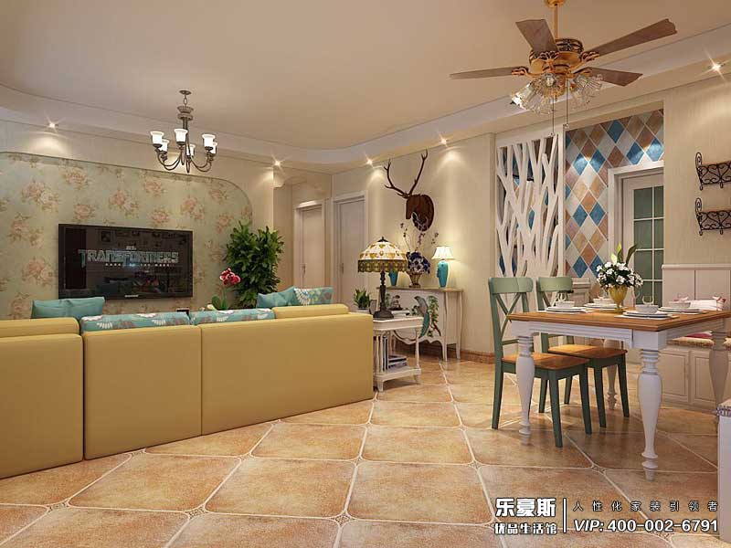 盛景八方美式田園裝修效果圖