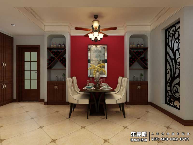 鑫界王府美式田園風(fēng)格裝修