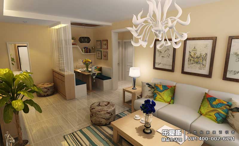 同祥城現(xiàn)代簡(jiǎn)約風(fēng)格裝修效果圖