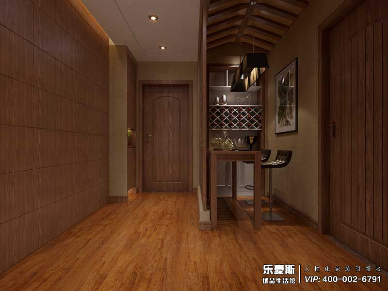 旅投福美十號院東南亞風(fēng)格裝修