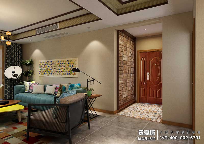 國仕山新中式風格裝修效果圖