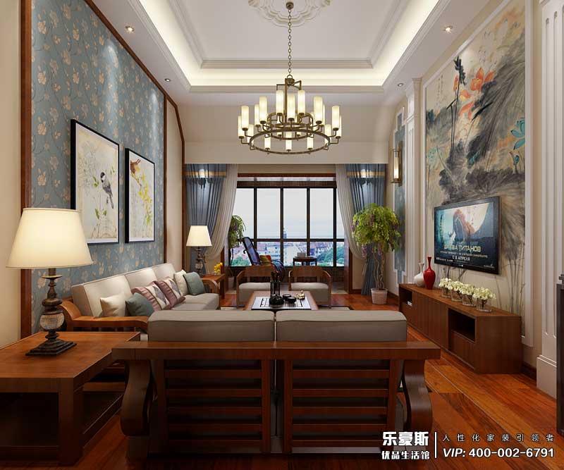 天山銀河廣場混搭風(fēng)格裝修效果圖