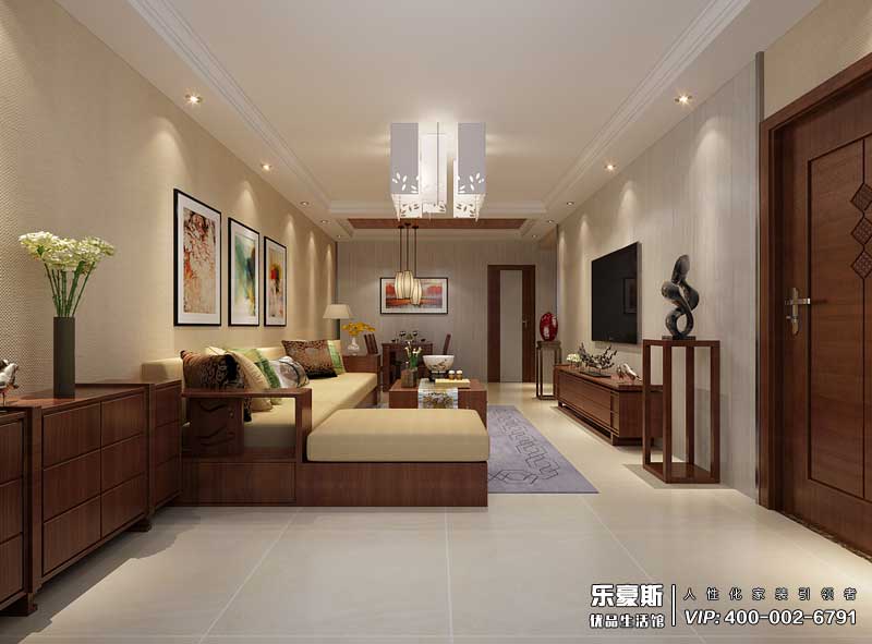 林蔭大院新中式風格裝修