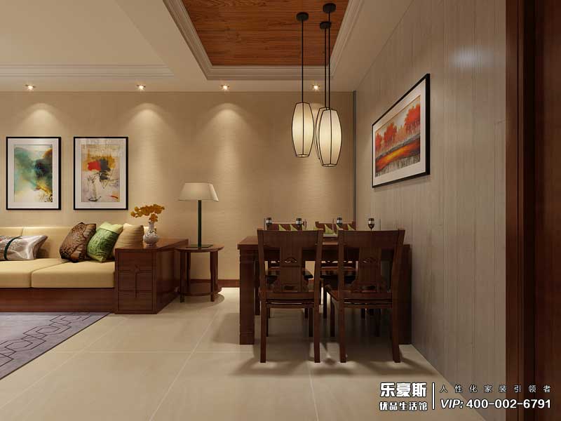 林蔭大院新中式風格裝修