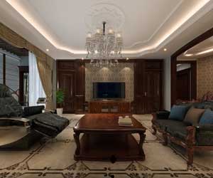 天山國賓一號簡美風(fēng)格裝修設(shè)計，體會美式的自由與浪漫