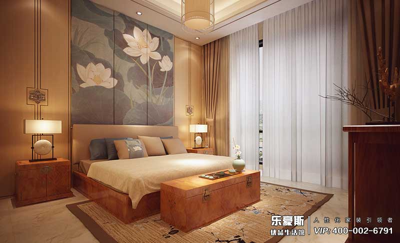 國仕山新中式裝修效果圖