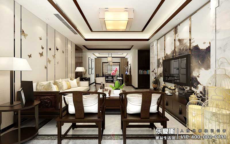 鑫界王府新中式風(fēng)格裝修