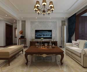 恒潤時代廣場美式風(fēng)格裝修效果圖