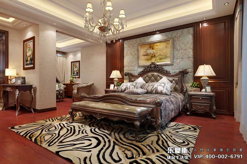 碧桂園240平米歐式風(fēng)格裝修效果圖