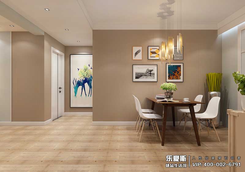 藍山國際北歐風格裝修效果圖