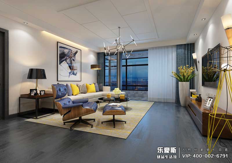 世紀公館北歐風格裝修效果圖