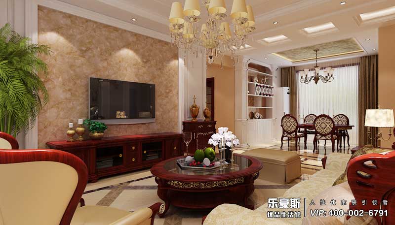 盛邦三期歐式風(fēng)格裝修效果圖