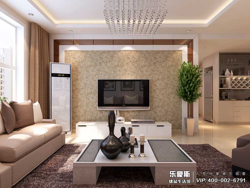 御河上院120平米現(xiàn)代風(fēng)格裝修效果圖