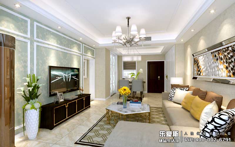 潤(rùn)德天悅城現(xiàn)代簡(jiǎn)約風(fēng)格裝修效果圖