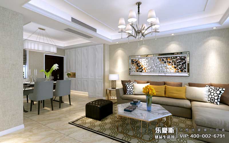 潤(rùn)德天悅城現(xiàn)代簡(jiǎn)約風(fēng)格裝修效果圖