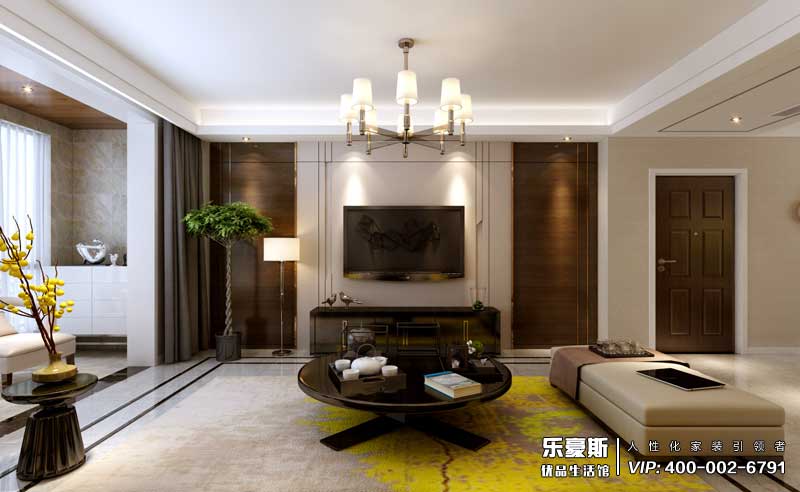 華普城現(xiàn)代風格裝修效果圖