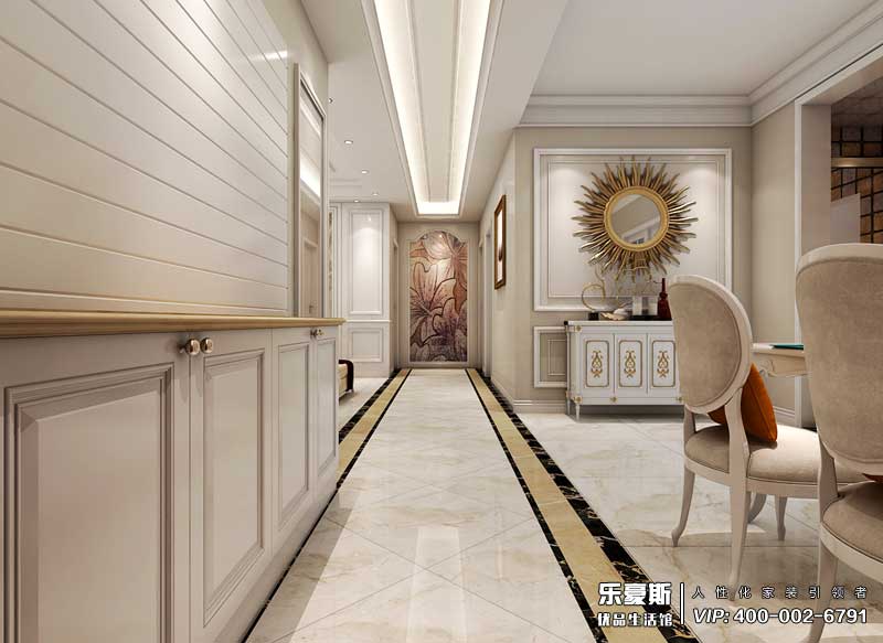 林蔭大院簡(jiǎn)歐風(fēng)格裝修效果圖