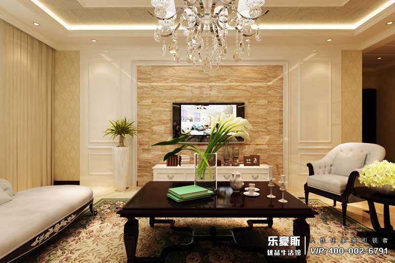 藍山國際三室兩廳裝修效果圖