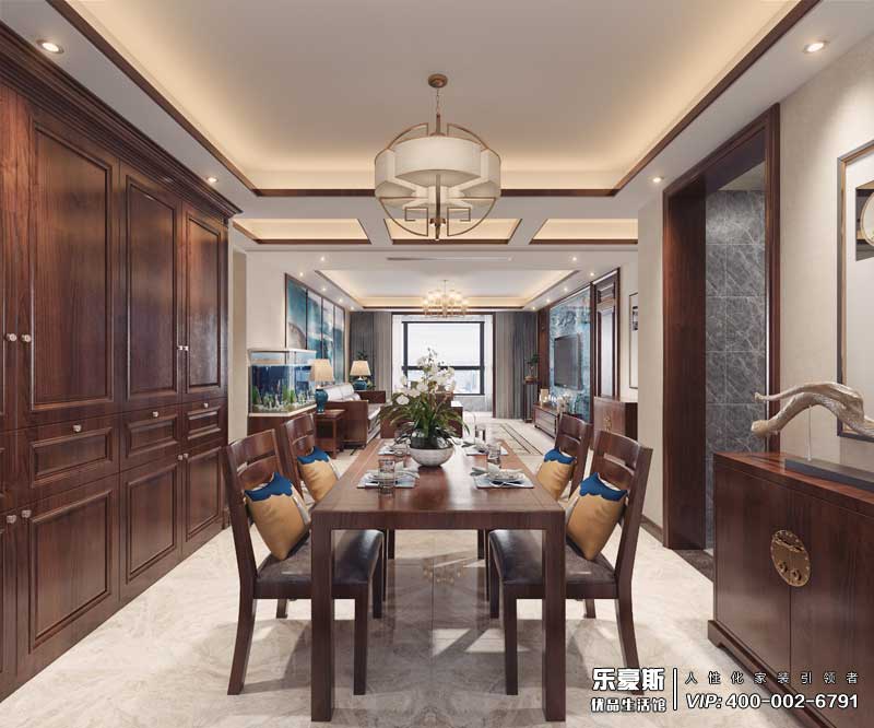 想象國際新中式風格裝修效果圖