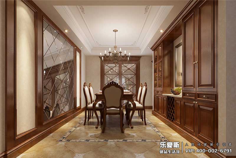 新合作城市廣場美式風(fēng)格裝修設(shè)計效果圖