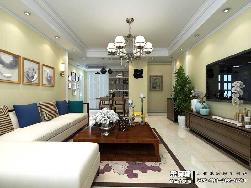 林蔭大院裝修效果圖