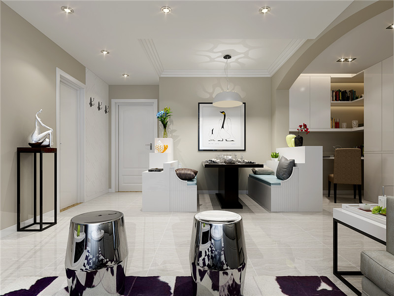 藍山印象/現代簡約/135/三室兩廳