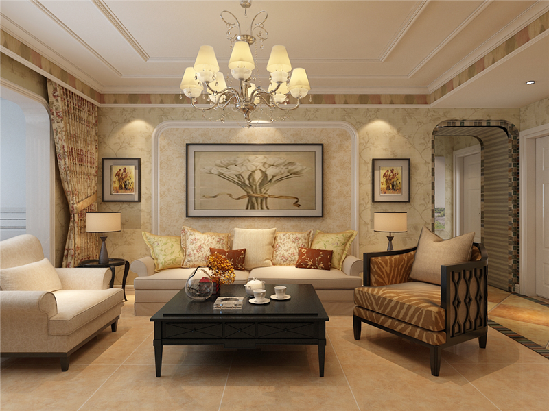 天海譽(yù)天下/簡(jiǎn)約美式/95㎡/兩室兩廳