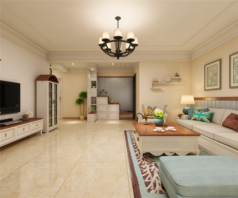 翰林觀天下/簡約現(xiàn)代/96㎡/兩室兩廳