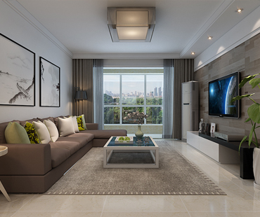 海棠灣129㎡三室兩廳現(xiàn)代簡(jiǎn)約