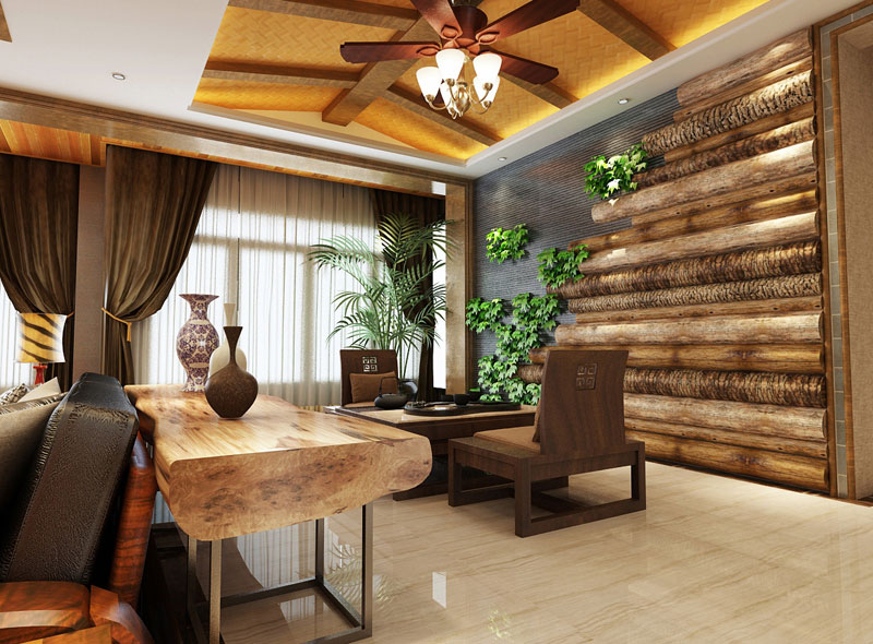 七十九號院小區(qū)148平米三室兩廳新中風(fēng)格