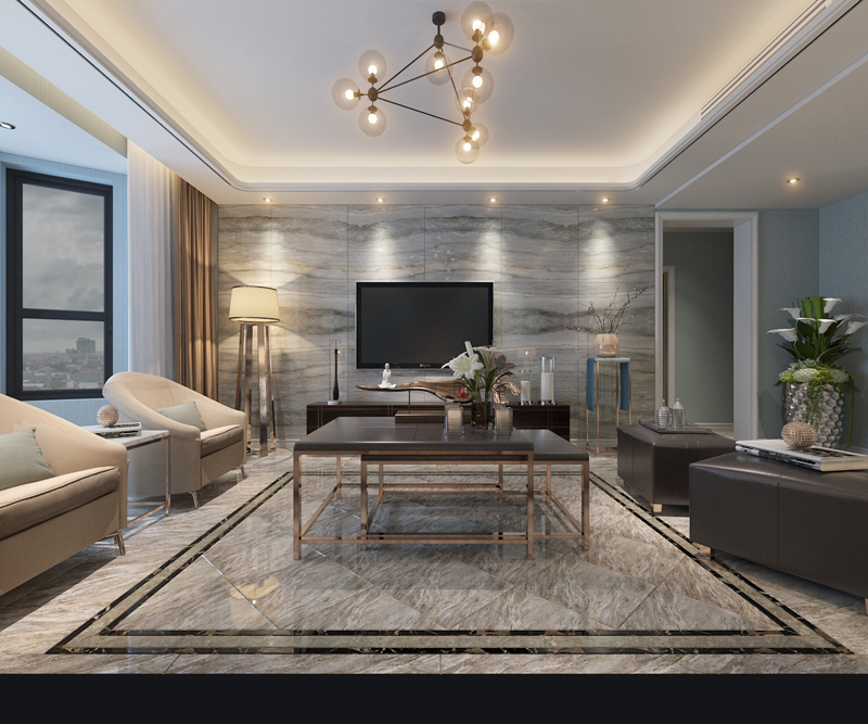 碧景園170平米三室二廳兩衛(wèi)現(xiàn)代風格 碧景園170平米三室二廳兩衛(wèi)現(xiàn)代風格