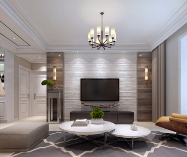 眾美綠都113平米三室兩廳現(xiàn)代簡約