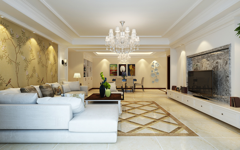 萬信花園220平米四室兩廳現(xiàn)代簡約