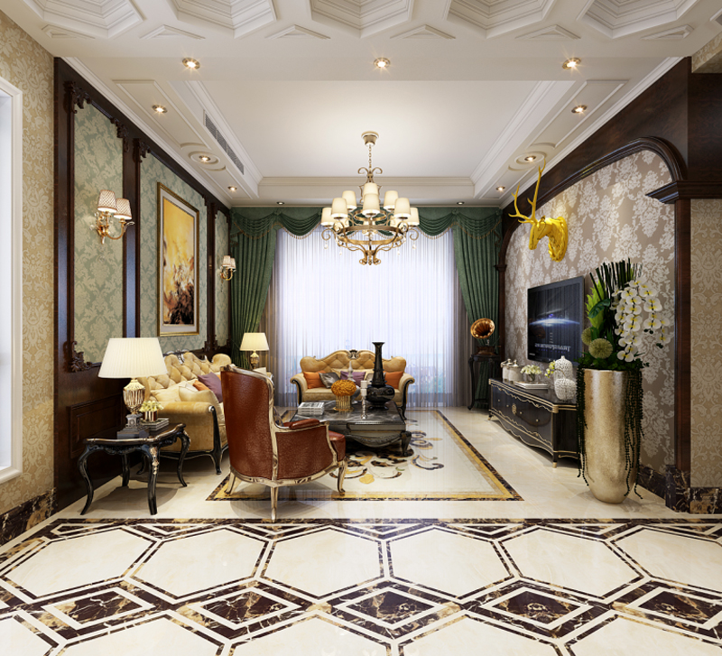 碧桂園/240平米別墅/美式新古典