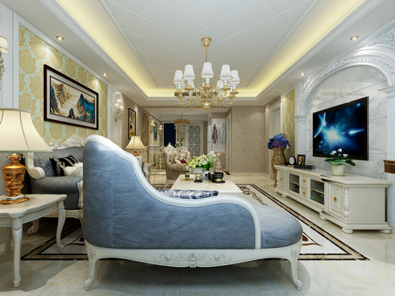 碧景園170平米別墅歐式風(fēng)格