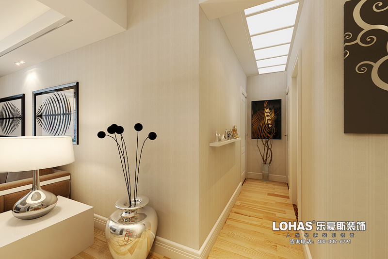 上東花園三室兩廳139㎡現(xiàn)代風格