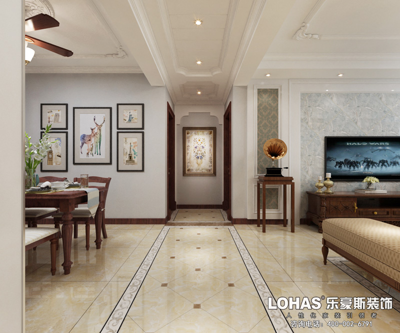 天海譽天下/139平米/美式